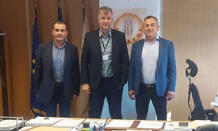 Με τον πρόεδρο του ΟΠΕΚΕΠΕ συναντήθηκαν Χαλκίδης και Βράνας