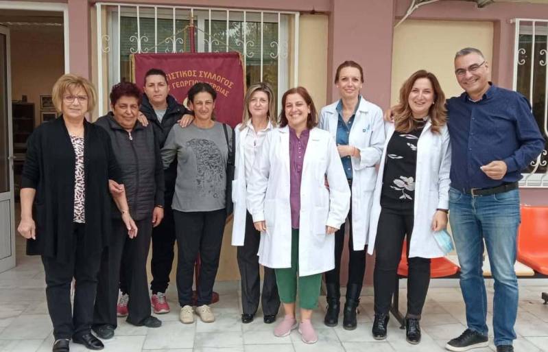 Δωρεάν τεστ ΠΑΠ πραγματοποιήθηκαν στον Άγιο Γεώργιο