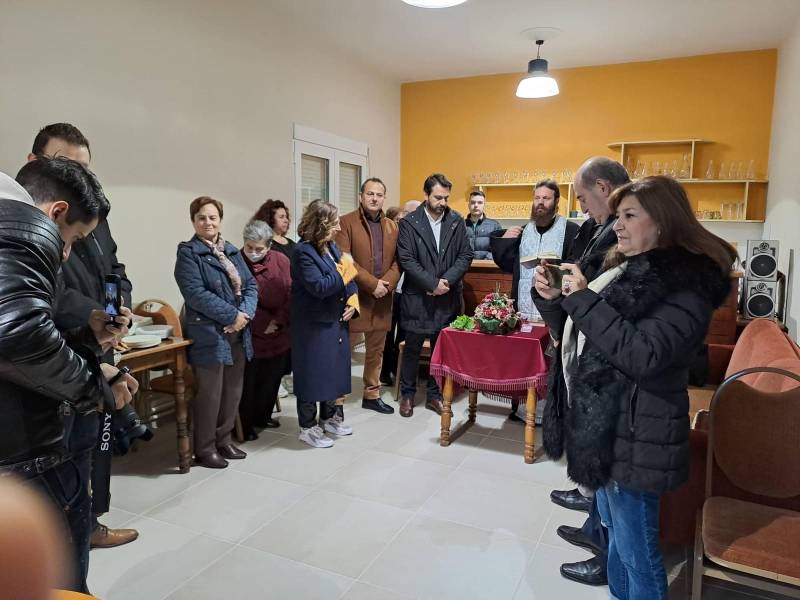 Εγκαινιάστηκε το νέο ΚΑΠΗ στον Στενήμαχο