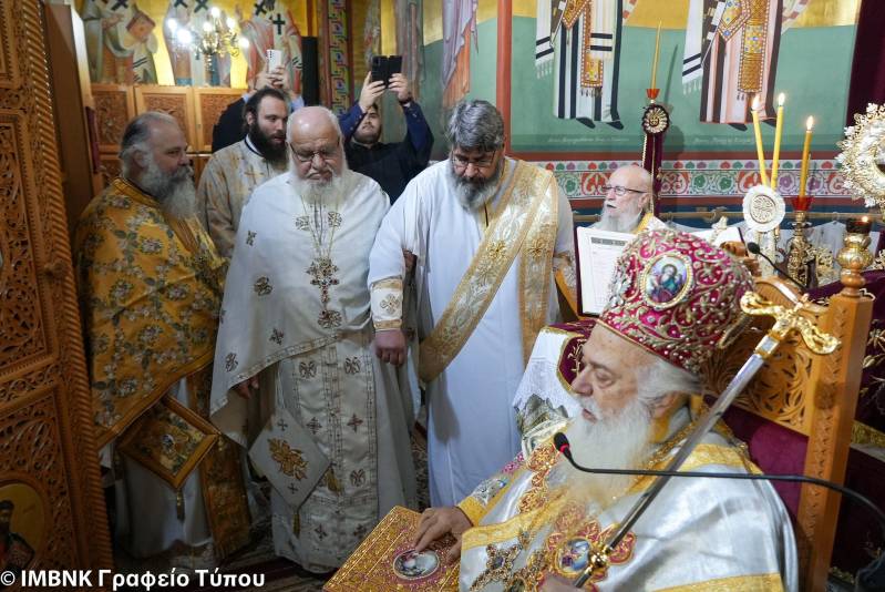 Χειροτονία πρεσβυτέρου στην Ι. Μονή Αγίας Κυριακής Λουτρού