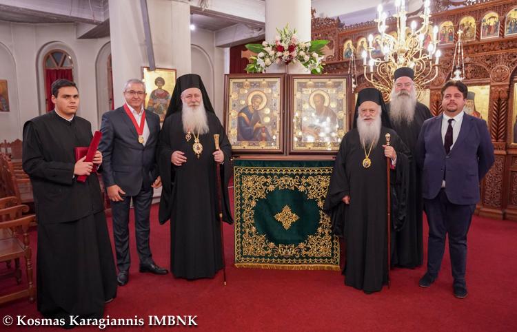 Η Παναγία Δοβρά υποδέχτηκε εικόνες των Πρωτοκορυφαίων Πέτρου και Παύλου