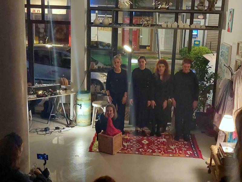 Playback θέατρο με αφορμή την μέρα των δικαιωμάτων του παιδιού πραγματοποιήθηκε στην γκαλερί Παπατζίκου