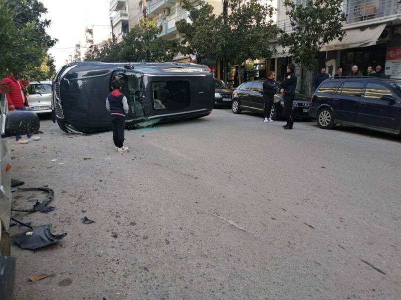 Κινηματογραφικό τροχαίο στο κέντρο της Αλεξάνδρειας