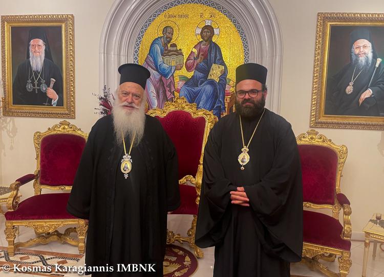 Επίσκεψη του Επισκόπου Ευδοκιάδος στον Μητροπολίτη