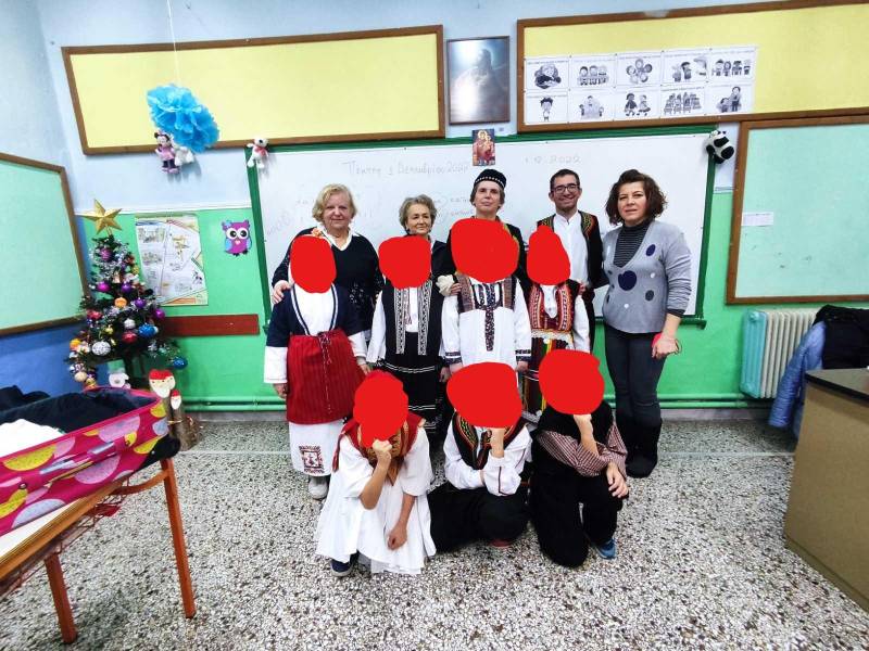 Το Λύκειο Ελληνίδων Βέροιας στο Δημοτικό Σχολείο Αγίας Μαρίνας