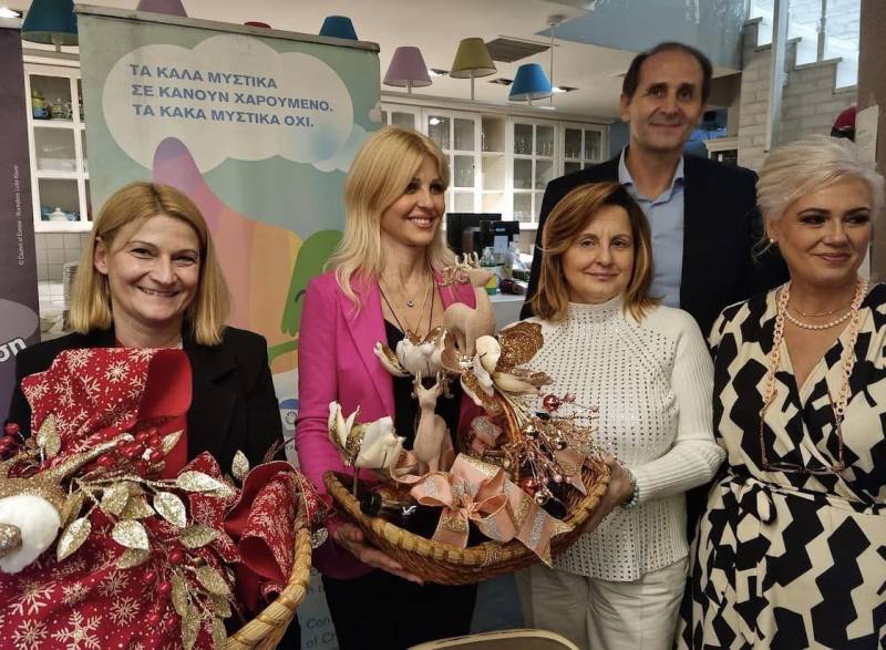 Που πήγε και ποιους είδε το Σάββατο η Γραμματέας Κοινωνικής Αλληλεγγύης και Ανθρωπίνων Δικαιωμάτων της ΝΔ, Μ. Νάτσιου