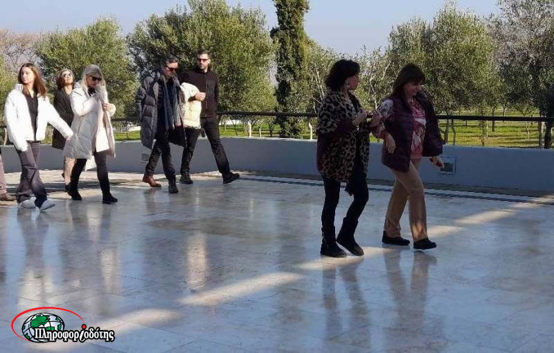 Η Πρόεδρος της Δημοκρατίας επισκέφτηκε το Μουσείο των Αιγών