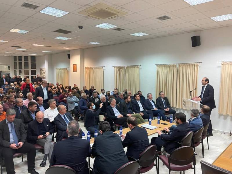 Βεσυρόπουλος: Ομιλία σε εκδήλωση της Γραμματείας Αγροτικών Φορέων της ΝΔ και της Δ.Ε.Ε.Π. Θεσσαλονίκης