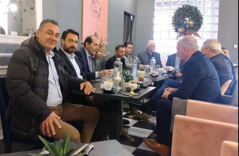 Τα προβλήματα των αγροτών έθεσε στις συναντήσεις με τους κυβερνητικούς βουλευτές ο Τάσος Χαλκίδης