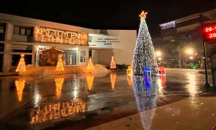Το πρόγραμμα Χριστουγεννιάτικων εκδηλώσεων στην Αλεξάνδρεια