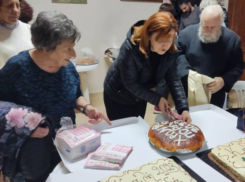 Ο Πολιτιστικός Σύλλογος Κεφαλοχωρίου έκοψε την βασιλόπιτα