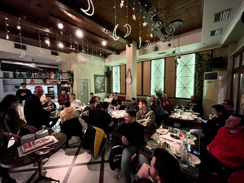 Ο Ζαφειράκης έκοψε την βασιλόπιτα