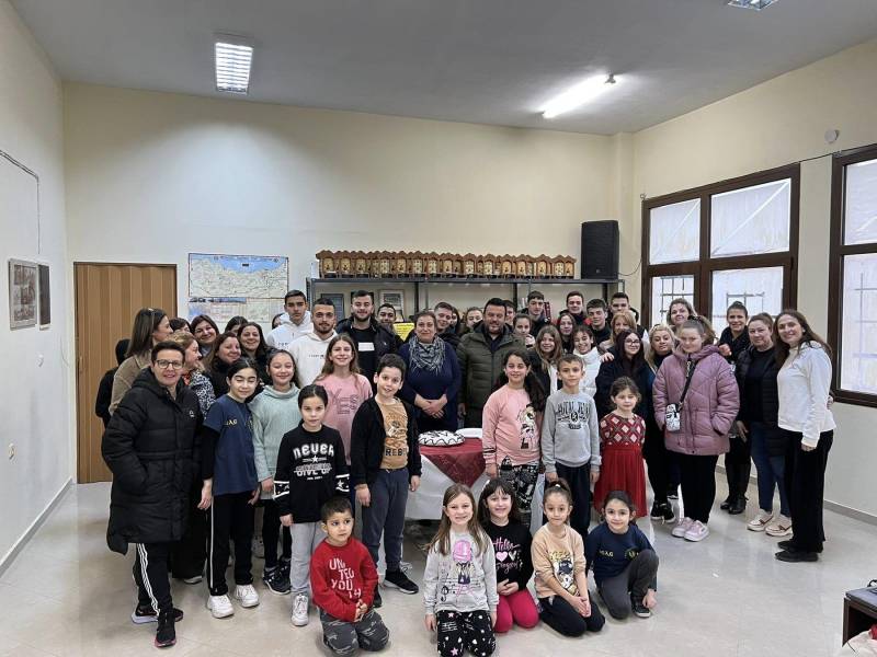 Η Εύξεινος Λέσχη Ειρηνούπολης έκοψε την βασιλόπιτα