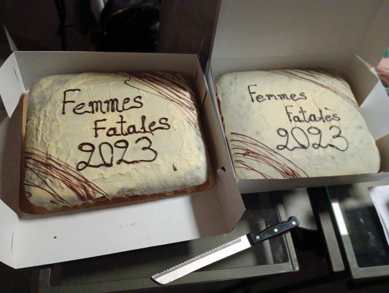 Την βασιλόπιτα έκοψαν οι Femmes Fatales (φωτογραφίες)