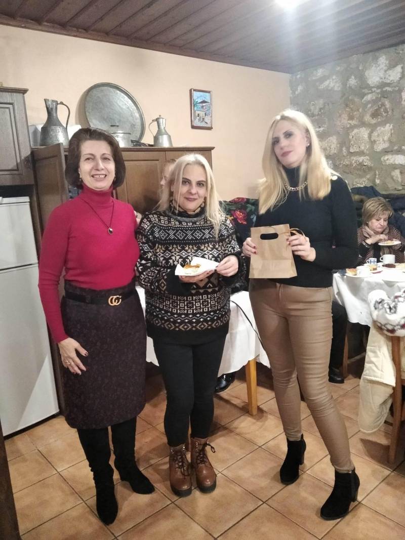 Την βασιλόπιτα έκοψαν οι Γυναίκες του Συλλόγου Βλάχων Βέροιας