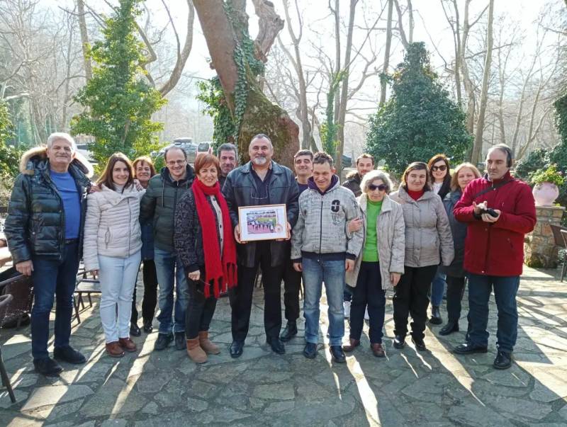 Επίτιμος πρόεδρος στο Υφάδι ο Άρης Μπαλτατζίδης