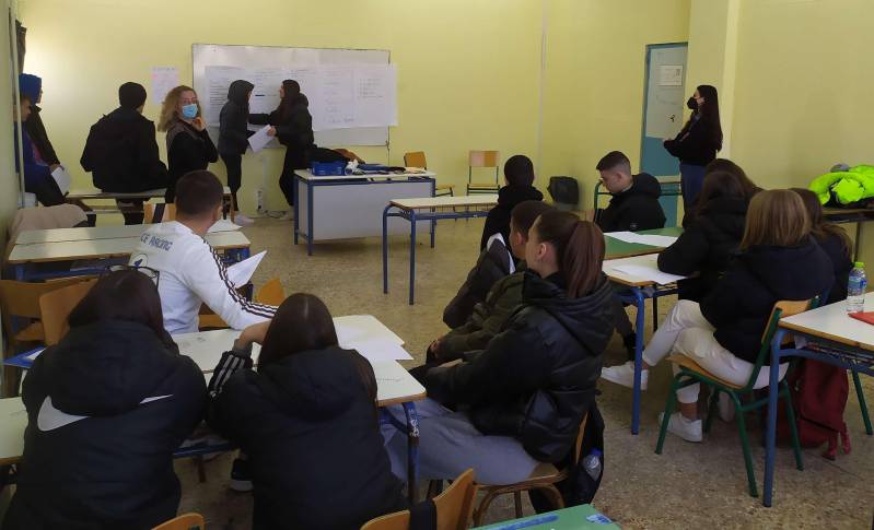 Βιωματική παρέμβαση στο 1ο ΕΠΑΛ Βέροιας με θέμα: «Χτίζοντας Υγιείς Σχέσεις»