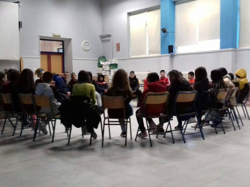 Βιωματικό εργαστήριο στο 1ο Γυμνάσιο Αλεξάνδρειας για την έμφυλη βία
