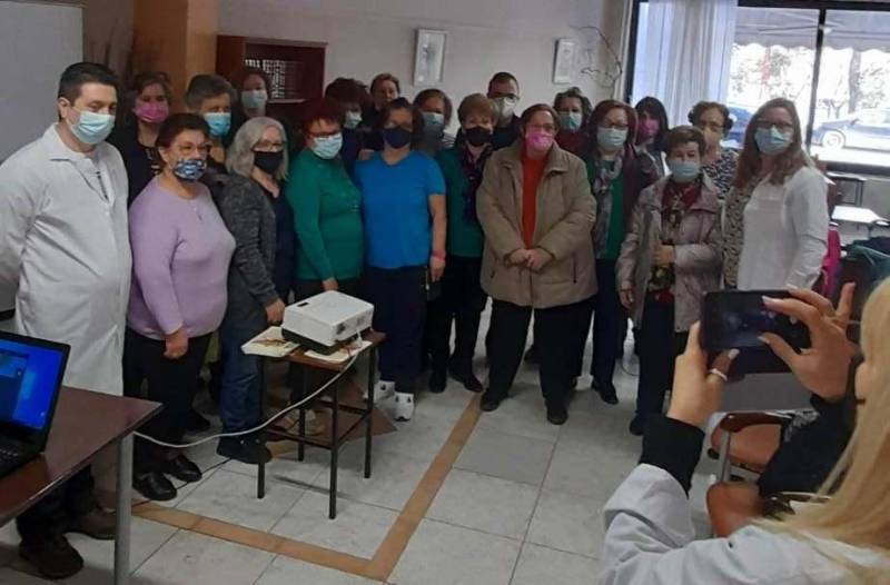 Ομιλία για την ακράτεια ούρων στο ΚΑΠΗ Βέροιας