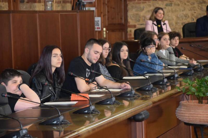 Οι μαθητές έθεσαν στην δημοτική αρχή Βέροιας ζητήματα καθημερινότητας