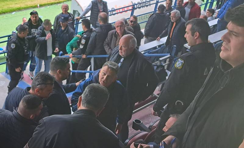 Ένταση  με Κούγια στα επίσημα