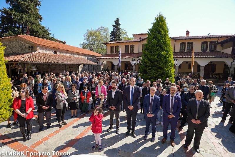 Πανήγυρις της Ζωοδόχου Πηγής στην Ιερά Μονή Παναγίας Δοβρά στη Βέροια