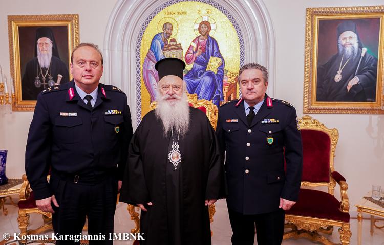 Ο Γενικός Περιφερειακός Αστυνομικός Διευθυντής Κεντρικής Μακεδονίας στον Μητροπολίτη