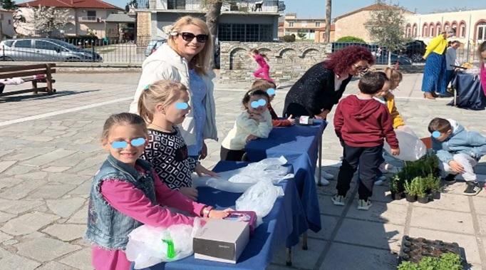 Πραγματοποιήθηκε η δεύτερη ανθοκομική έκθεση του Δημοτικού Σχολείου Κλειδίου