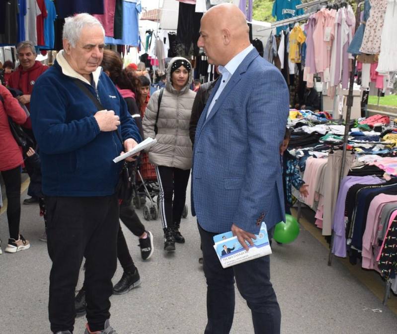 Την Αλεξάνδρεια επισκέφθηκε ο υποψήφιος βουλευτής της Ελληνικής Λύσης Βασίλης Κοτίδης