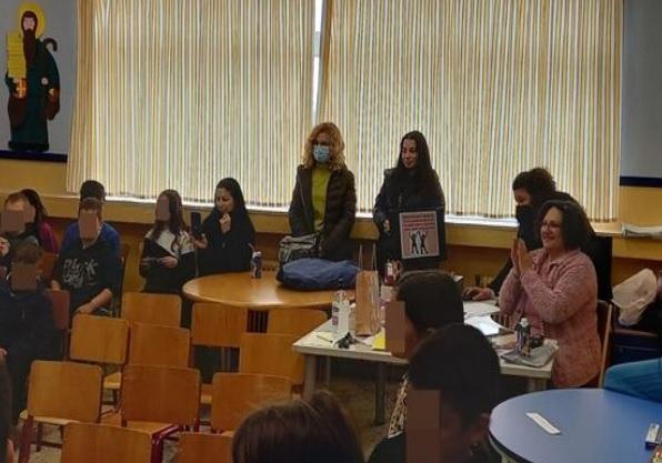 Η συγγραφέας Όλγα Κουτμηρίδου – Μεταξά στο 9ο Δημοτικό Νάουσας