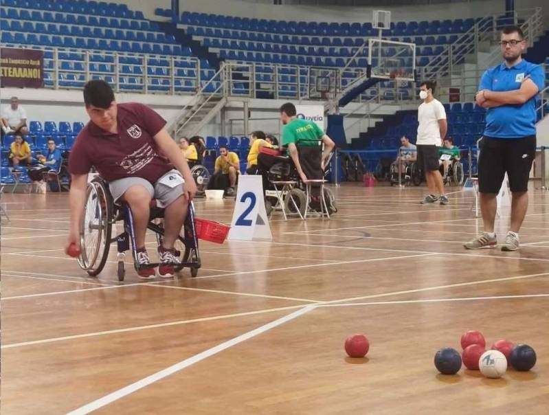 2ος ο Ντουμανόπουλος στην 16η Ημερίδα Boccia
