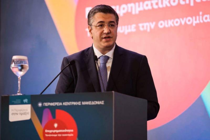 Τα έργα και τις δράσεις για την ενίσχυση της επιχειρηματικότητας στην Κεντρική Μακεδονία και το σχέδιο για τα επόμενα χρόνια παρουσίασε ο Τζιτζικώστας