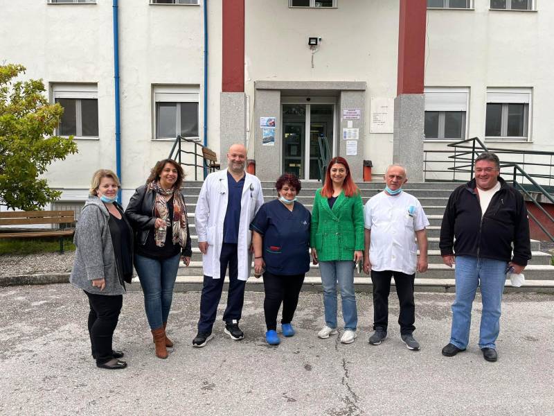 Επισκέψεις σε μονάδες υγείας πραγματοποίησε η Ολυμπία Αποστόλου