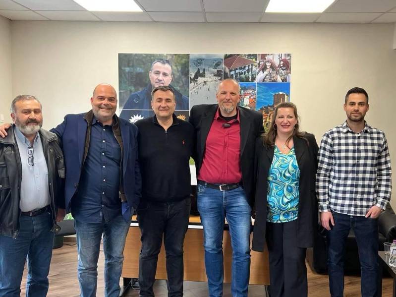 Με το Σωματείο Ασφαλιστικών Πρακτόρων και τον Εμπορικό Σύλλογο Βέροιας συναντήθηκε ο Νίκος Τσιαμήτρος