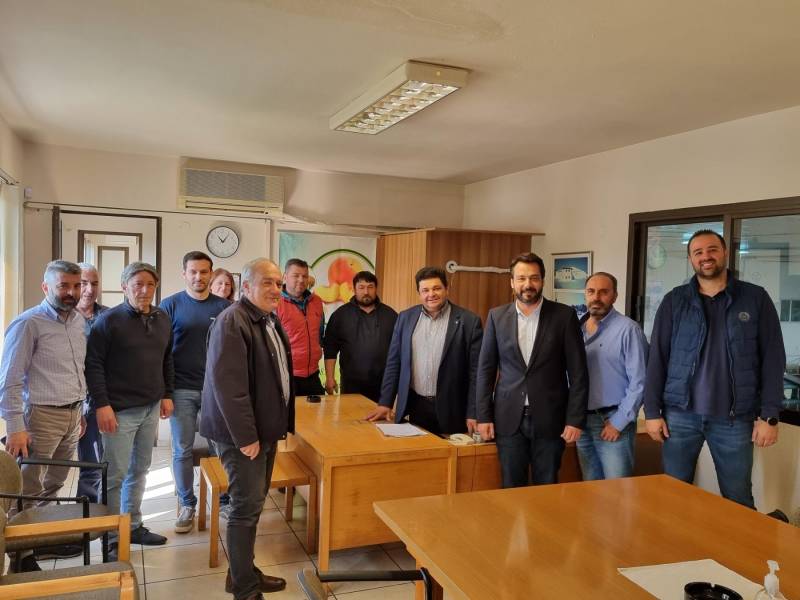 Τάσος Μπαρτζώκας: Σύμμαχος των Αγροτικών Συνεταιρισμών και των Αγροτών!