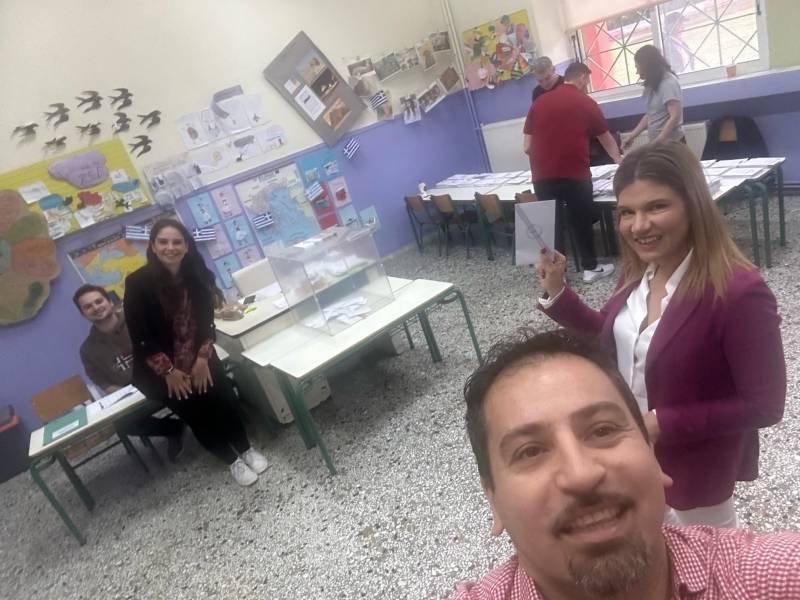 Στο Πλατύ ψήφισε η Φανή Γιωτάκη