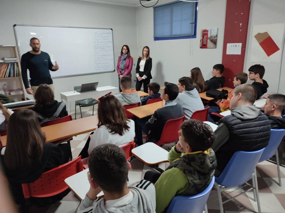 Ομιλία για την αντιμετώπιση του άγχους πραγματοποιήθηκε στο Κέντρο Ξένων Γλωσσών MY CHOICE (φωτογραφίες)