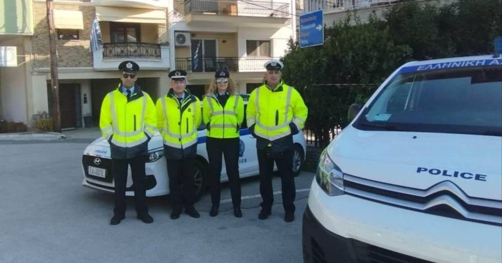 Άμεση η παρέμβαση της Ομάδας Ελέγχου Πρόληψης Τροχαίων Ατυχημάτων Ημαθίας σε ατύχημα στην Αλεξάνδρεια