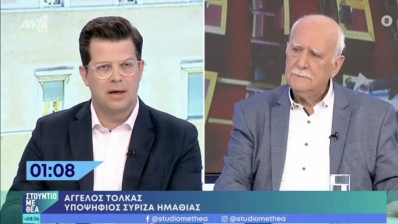 Σε debate του «ANT1» ο Άγγελος Τόλκας