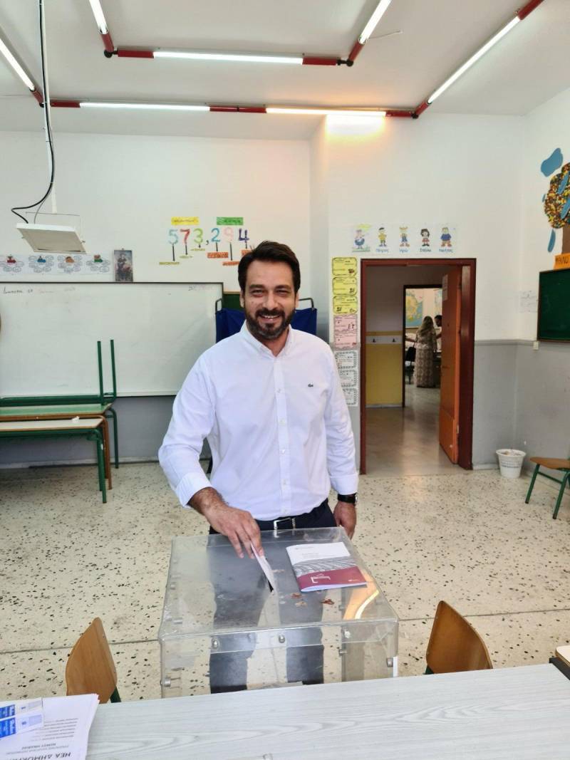 Στην Μελίκη ψήφισε ο Μπαρτζώκας
