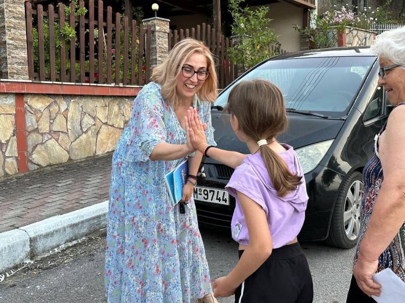Στέλλα Αραμπατζή : Να πάμε να ψηφίσουμε όλοι την Κυριακή
