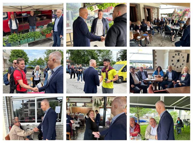 Στα χωριά της Δημοτικής Ενότητας Μακεδονίδος του Δήμου της Βέροιας ο Λάζαρος Τσαβδαρίδης