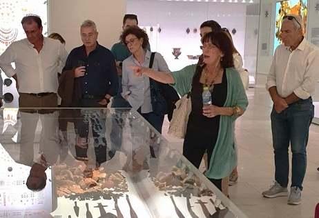 Η διοίκηση του Συνδέσμου Βιομηχανιών Ελλάδας επισκέφθηκε το Μουσείο των Αιγών