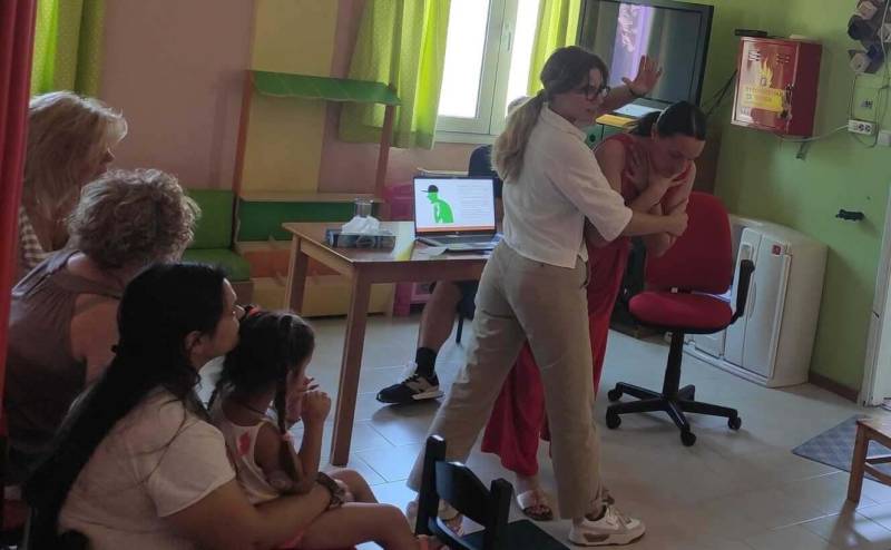 Mαθήματα Πρώτων Βοηθειών στον Παιδικό Σταθμό Άνω Ζερβοχωρίου