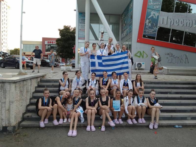 Διακρίσεις του Φιλίππου σε Βαλκανικούς αγώνες Αισθητικής Ομαδικής Γυμναστικής