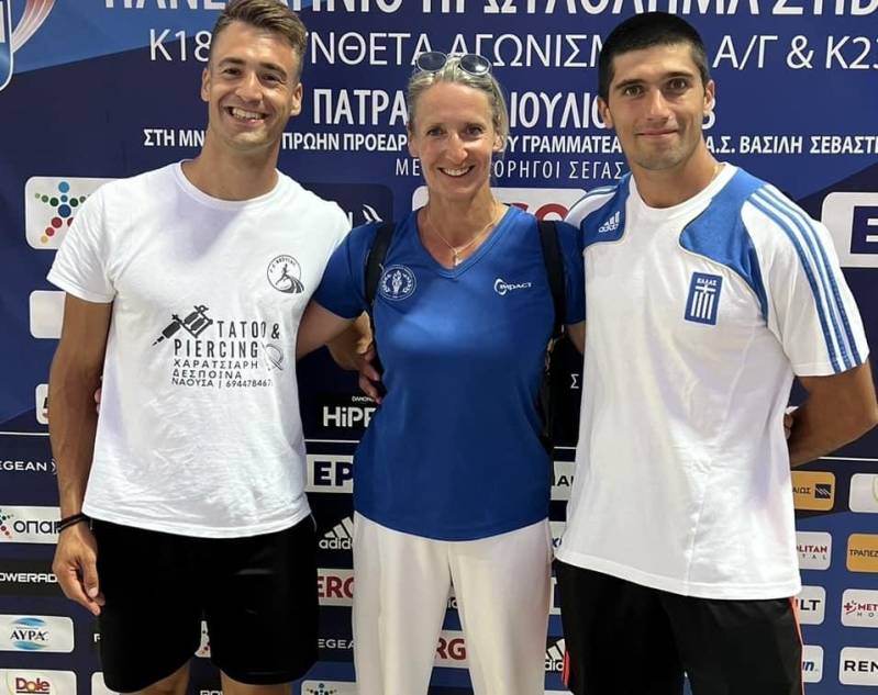 Διακρίσεις Στεφανή και Λογδανίδη στα Σπανίδεια