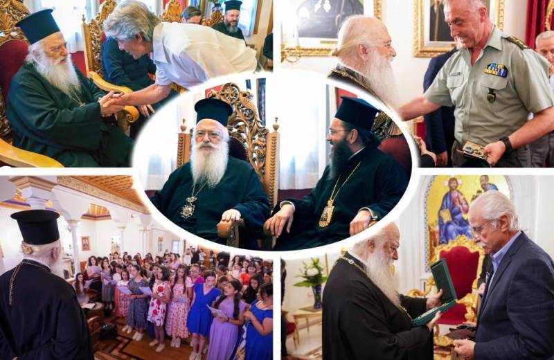 Κλήρος και λαός ευχήθηκαν στον Μητροπολίτη