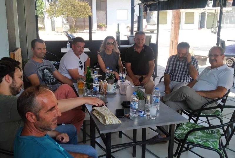 Ενημερώθηκε για τοπικά προβλήματα στο Κλειδί ο Θεόφιλος Τεληγιαννίδης
