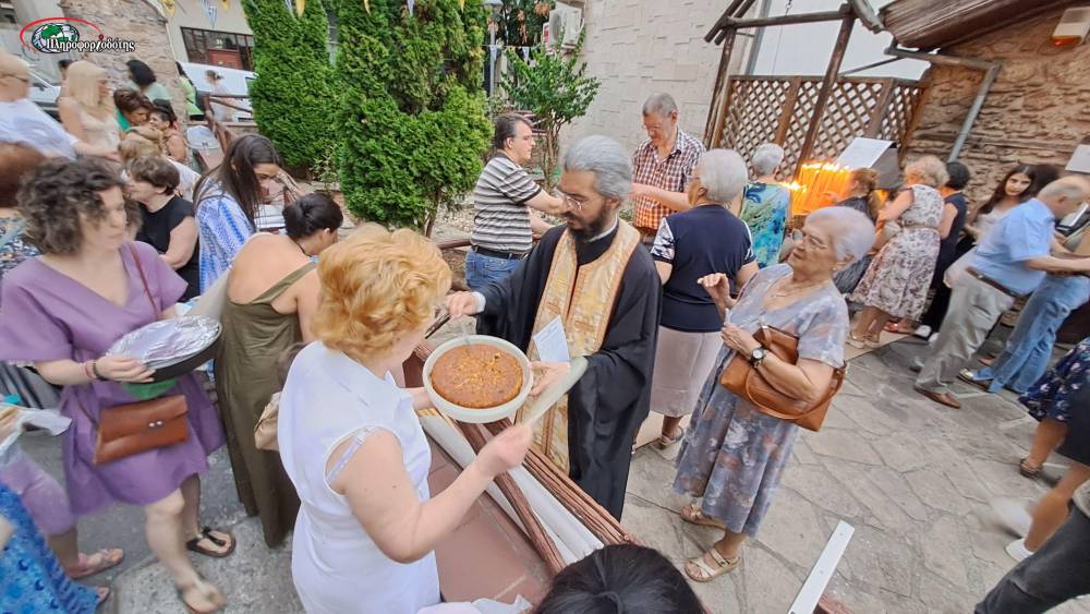 Τίμησαν τον Άγιο Φανούριο στην Βέροια