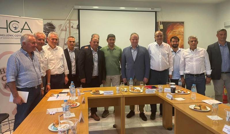 Συνάντηση με τον Λ. Αυγενάκη είχε η Διεπαγγελματική Βάμβακος